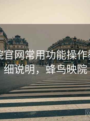 蜂鸟影院官网常用功能操作教程：详细说明，蜂鸟映院