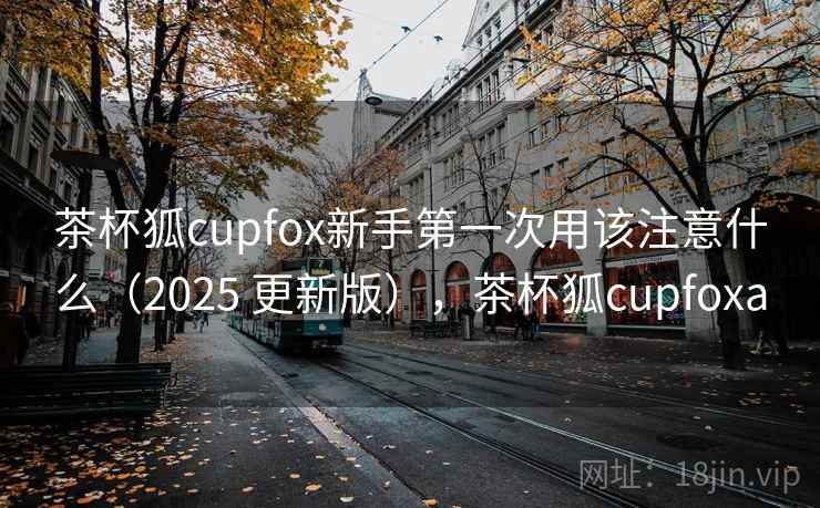 茶杯狐cupfox新手第一次用该注意什么（2025 更新版），茶杯狐cupfoxa